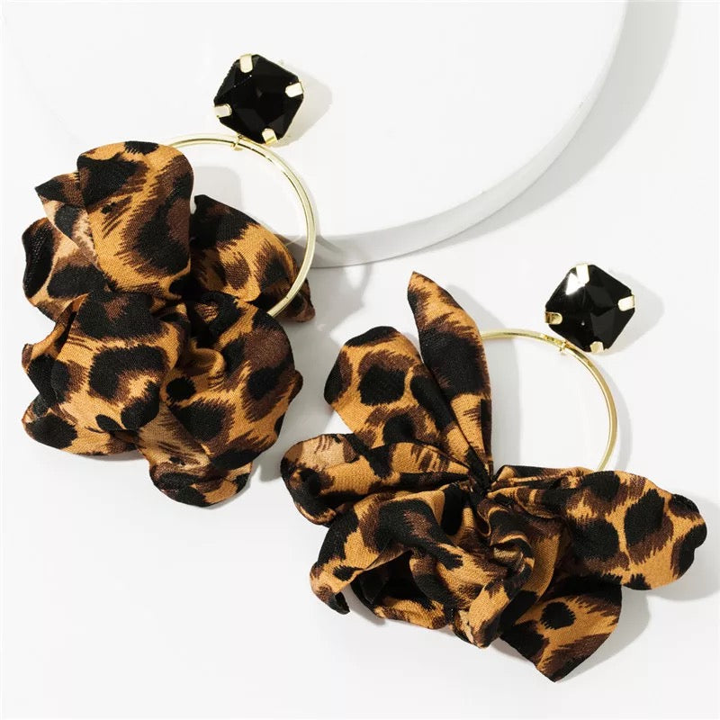 Safari - Statement Cheetah Earrings
