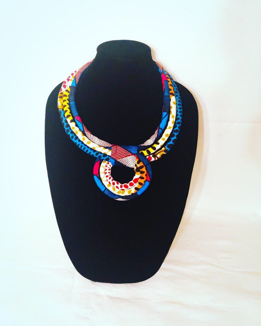 Odeshie - African Button Necklace