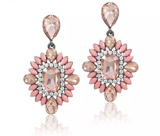 Janet - Pink earrings