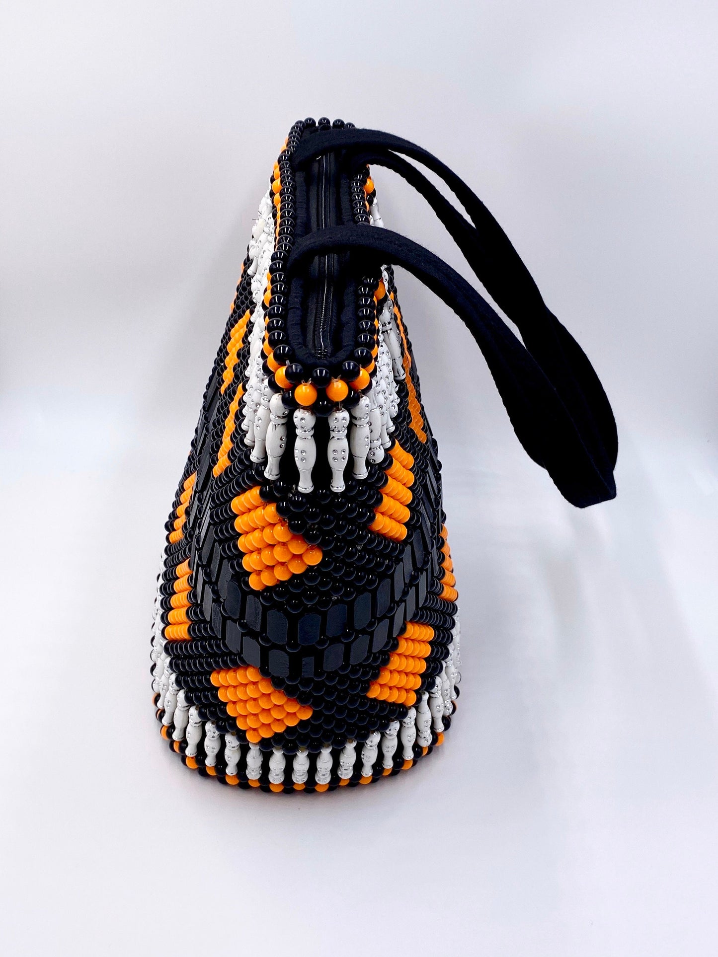 Beaded tote bag