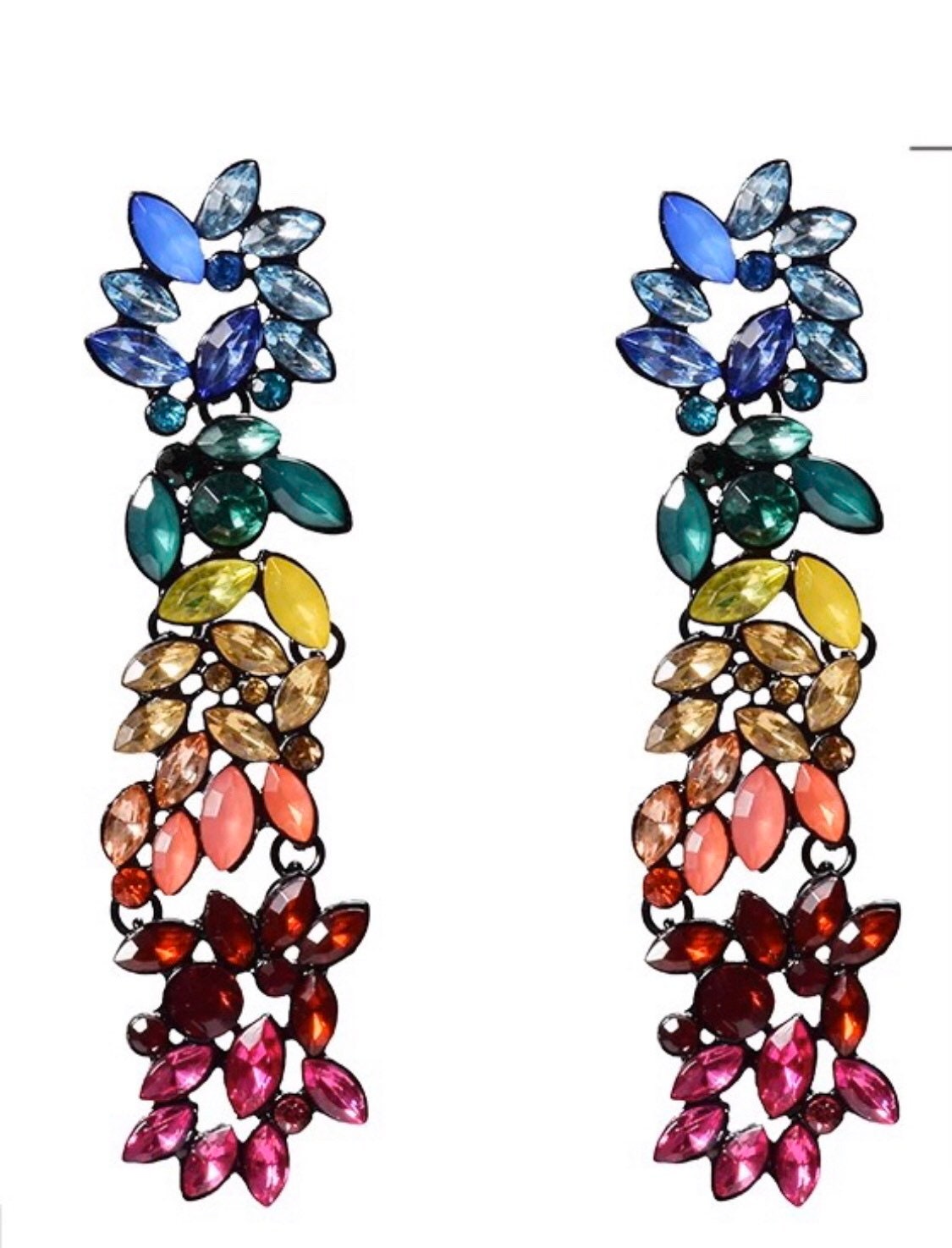 Gina - Multicolor Earrings