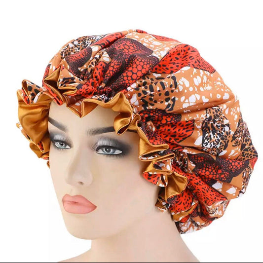 Adiepena -African Reversible Satin Bonnet
