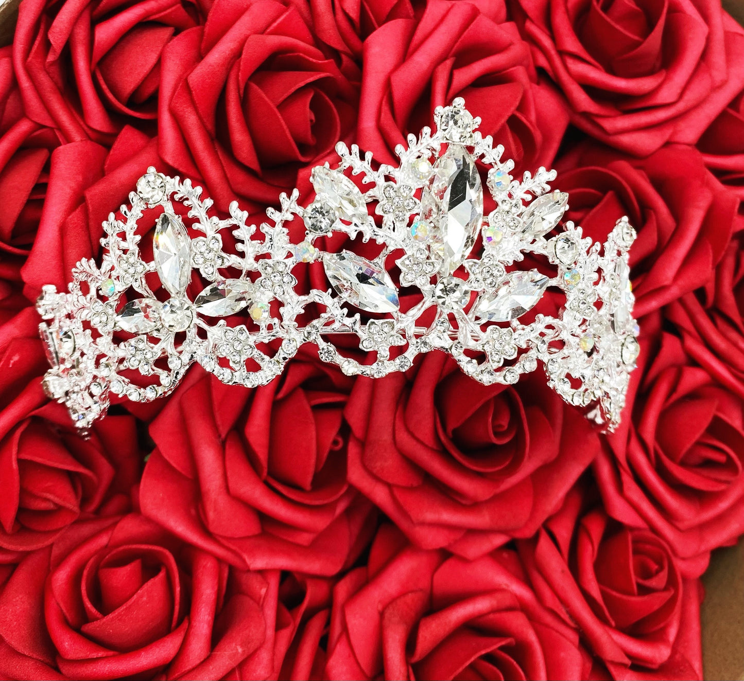 Lily- Swarovski wedding tiara
