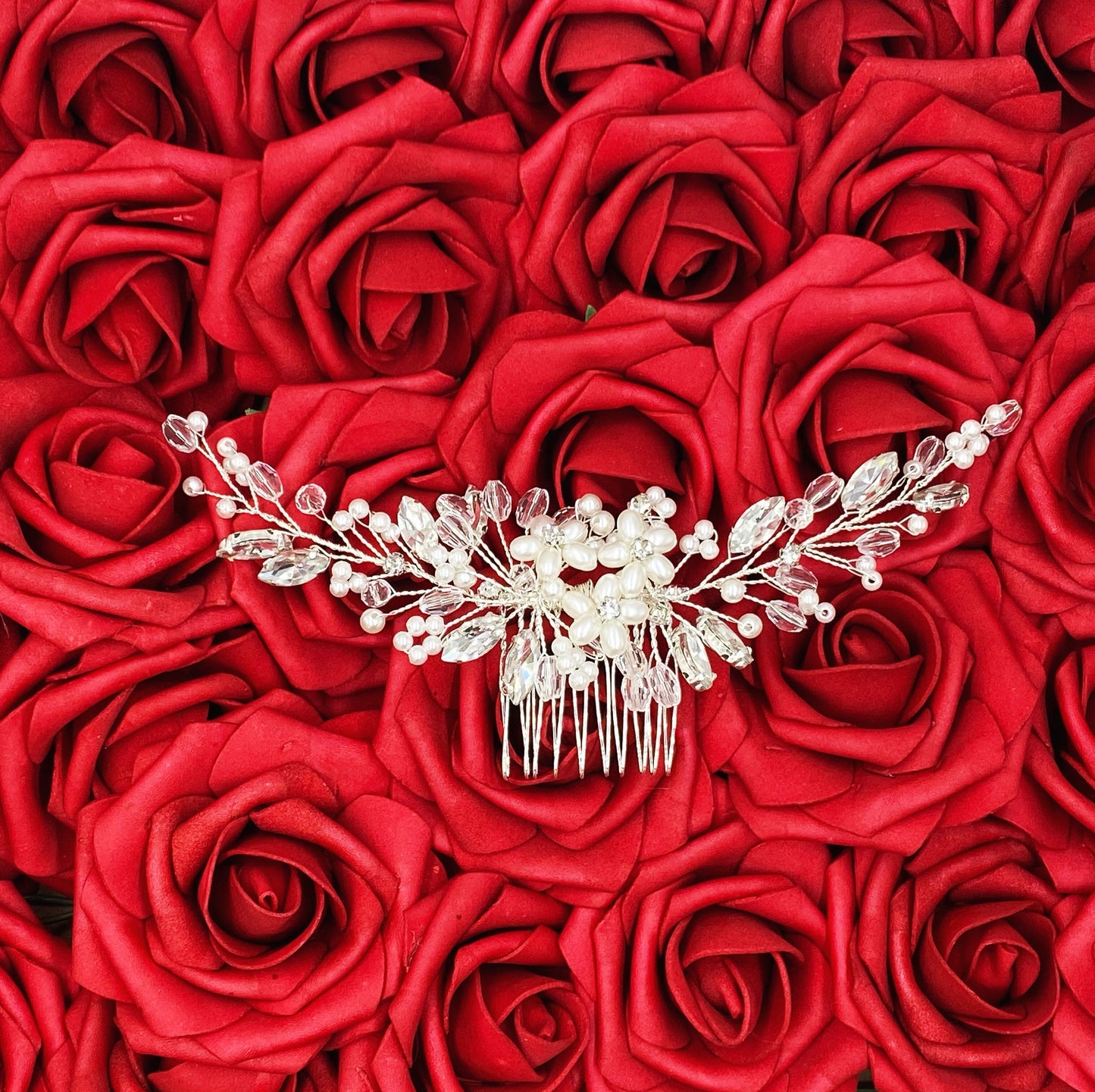 Zoey- bridal hair headpiece