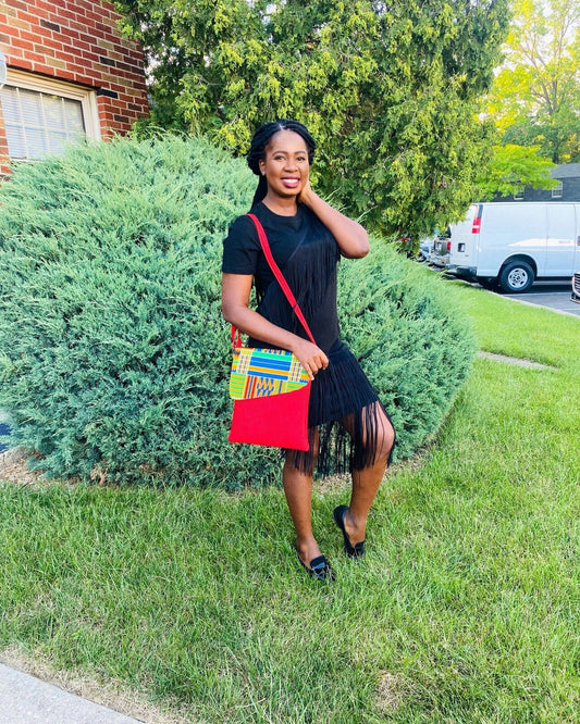 Ohemaa- Ankara crossbody bag