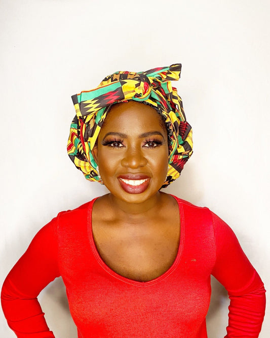 Ako - Kente Bonnet headwrap