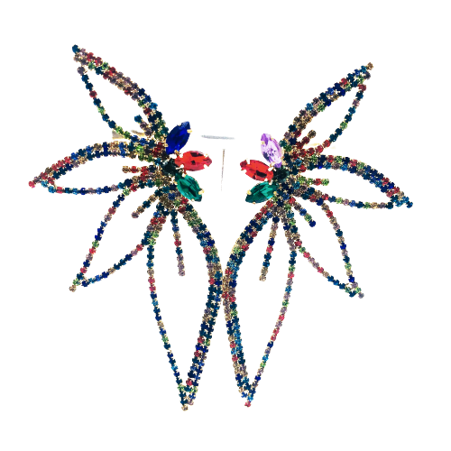 Jade - Statement Multicolor Earrings