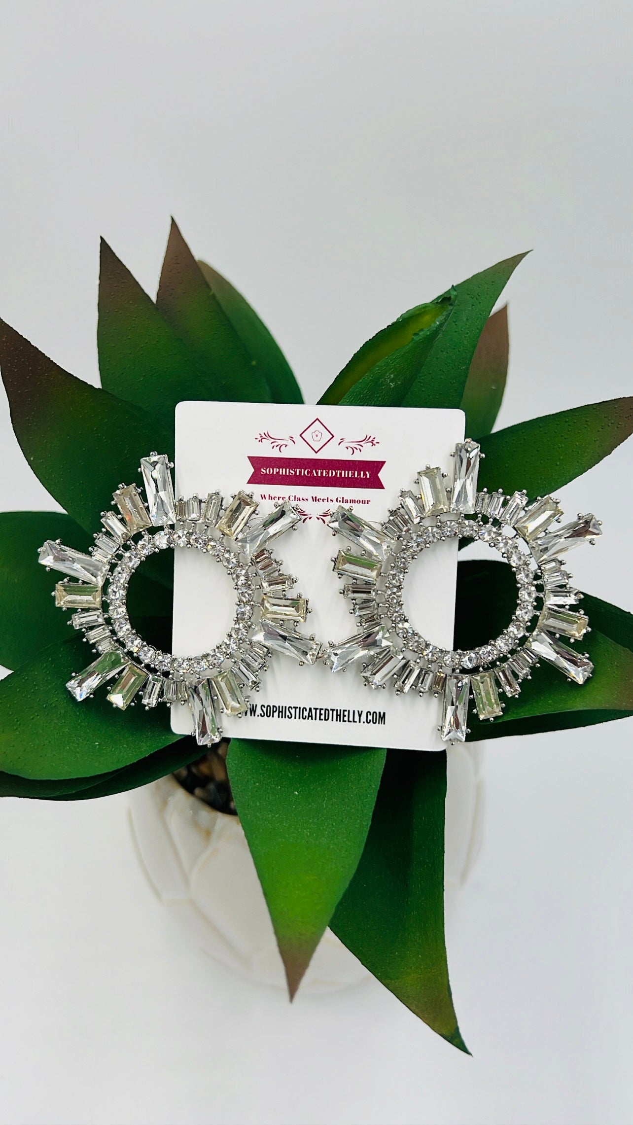 Michaela Bridal Earrings