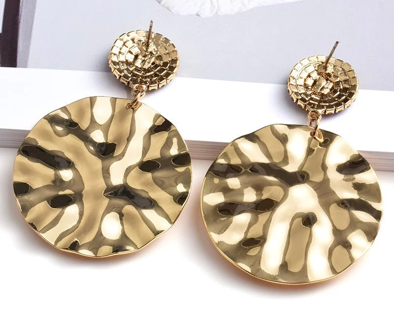 Jane -Gold Multicolor Earrings