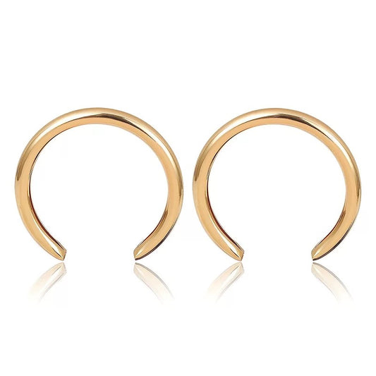 Ava - Gold Hoop Earrings