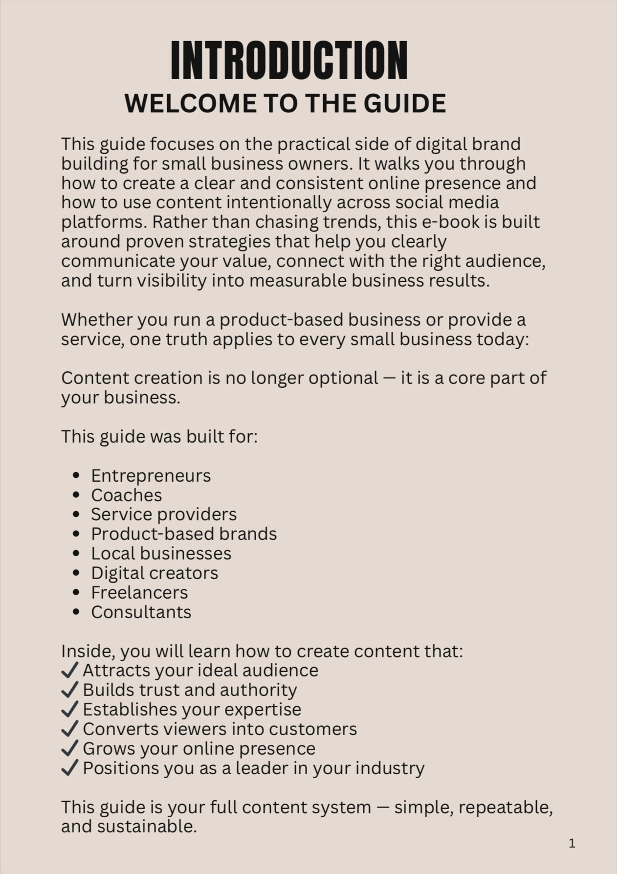 The Ultimate Content Creator Guide for Small Business Owners