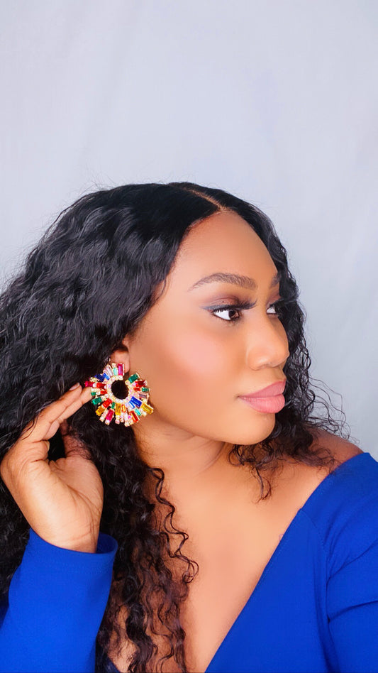 SylNelly Multicolor Earrings