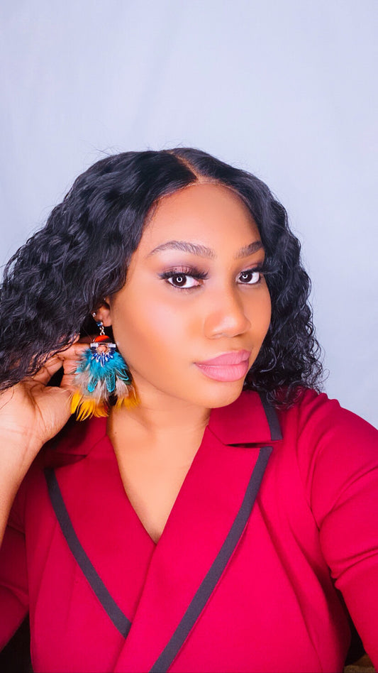 Piper - Feather Earrings