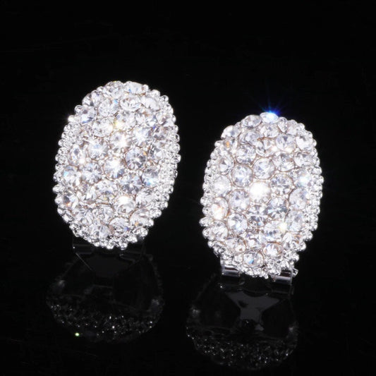 Princess - stud silver earrings