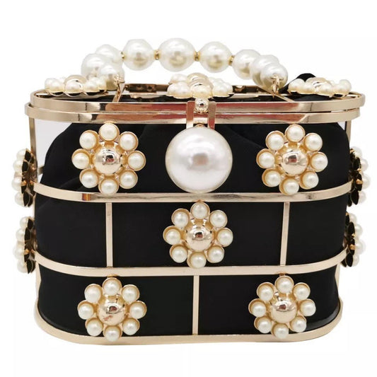 Liz - Basket Evening Clutch Bag